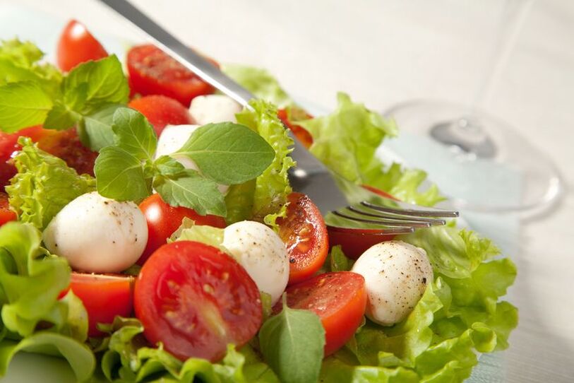 Dukane Diet's Vegetable Salad