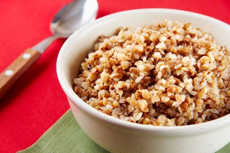Buckwheat porridge to lose weight by the hour