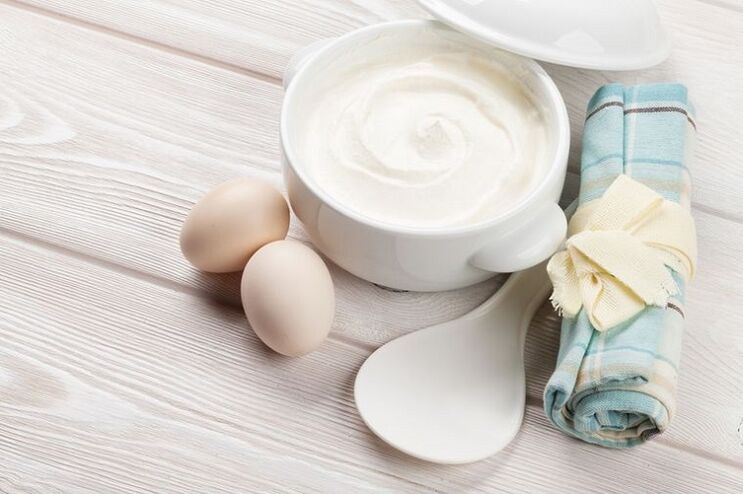 Yogurt and eggs can lose weight by the hour