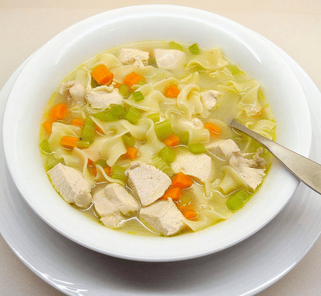 Gastritis Chicken Soup