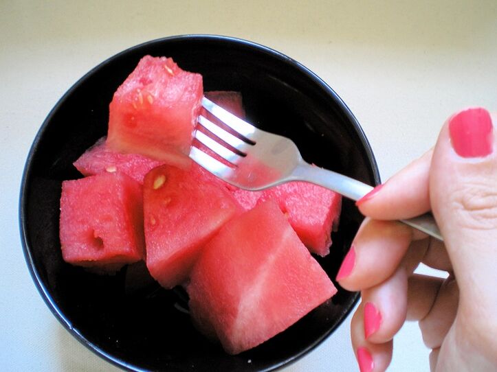 Eat watermelon to lose weight