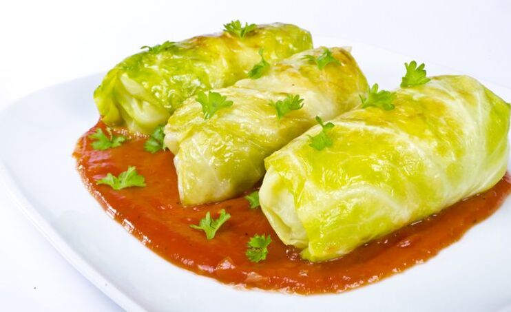 For gout, a hearty dish would be the cabbage cabbage cheese sea bass roll